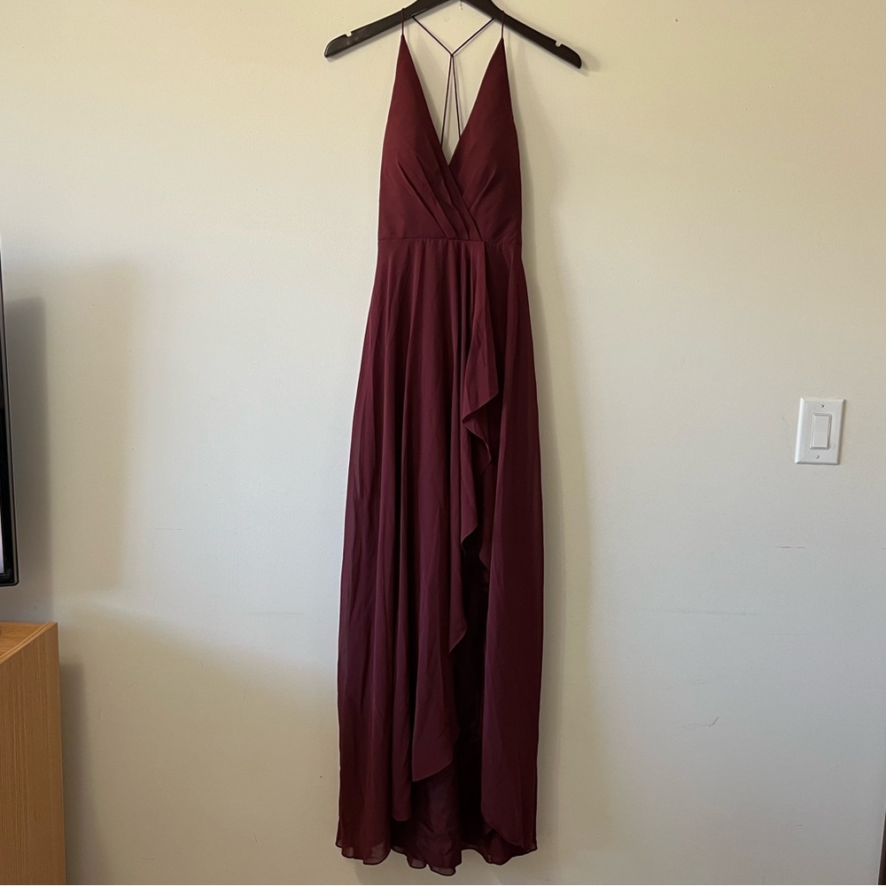 jenny yoo Farrah Ruffle Dress - Picture 4 of 7